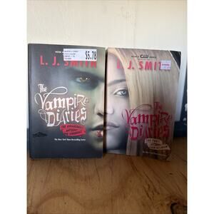 L J Smith Vampire Diaries Series & Secret Circle Lot 2 Books